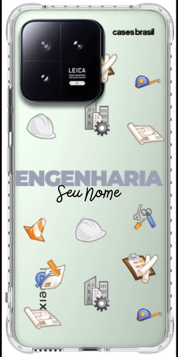 Capinha para celular Engenharia - Profissão Com Nome