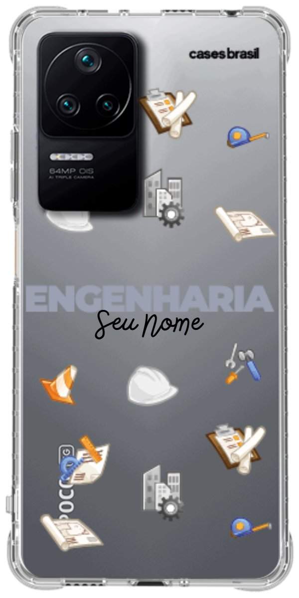 Capinha para celular Engenharia - Profissão Com Nome