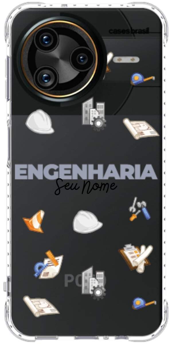 Capinha para celular Engenharia - Profissão Com Nome