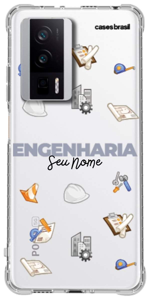 Capinha para celular Engenharia - Profissão Com Nome