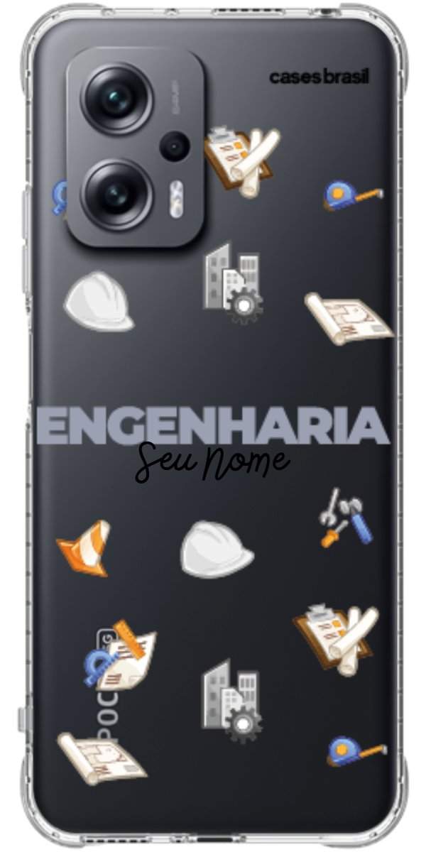 Capinha para celular Engenharia - Profissão Com Nome