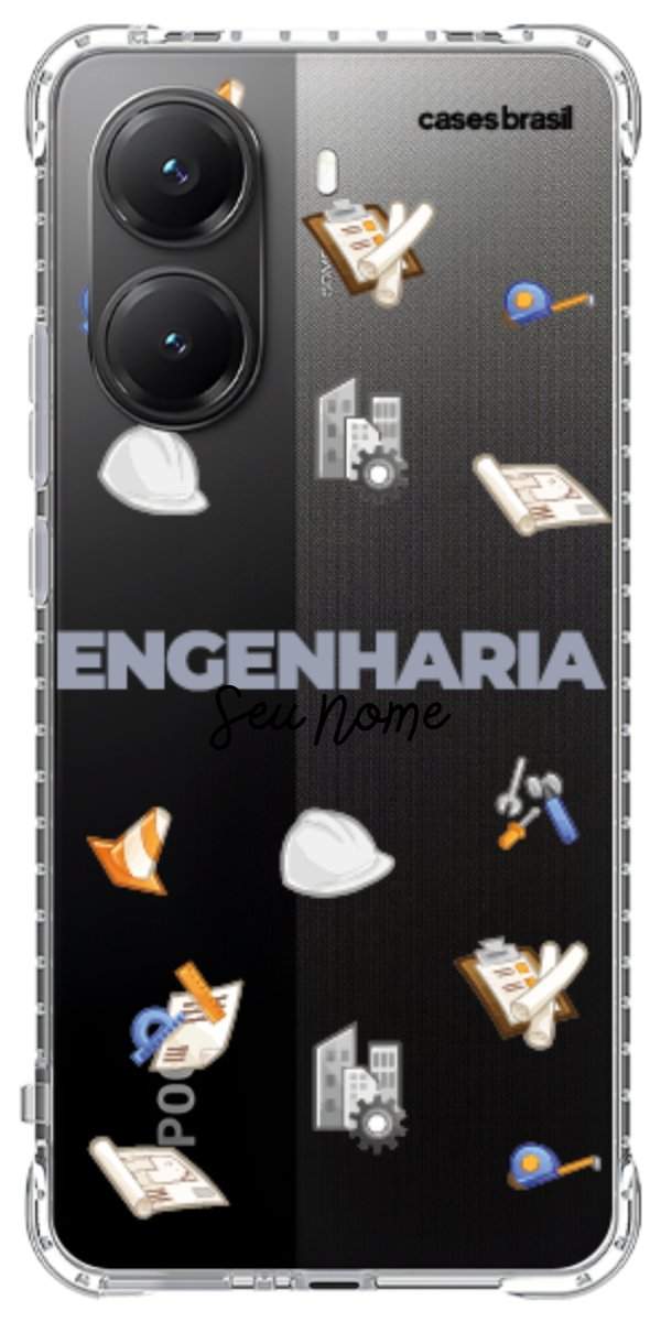 Capinha para celular Engenharia - Profissão Com Nome