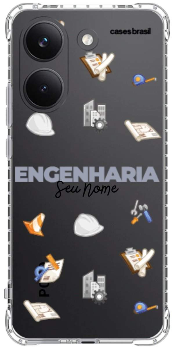 Capinha para celular Engenharia - Profissão Com Nome