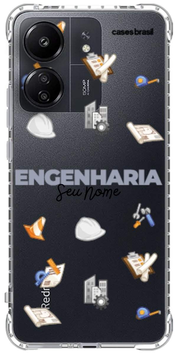 Capinha para celular Engenharia - Profissão Com Nome