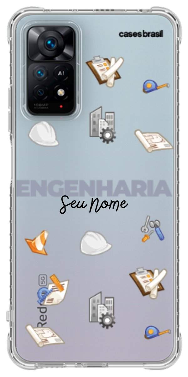 Capinha para celular Engenharia - Profissão Com Nome