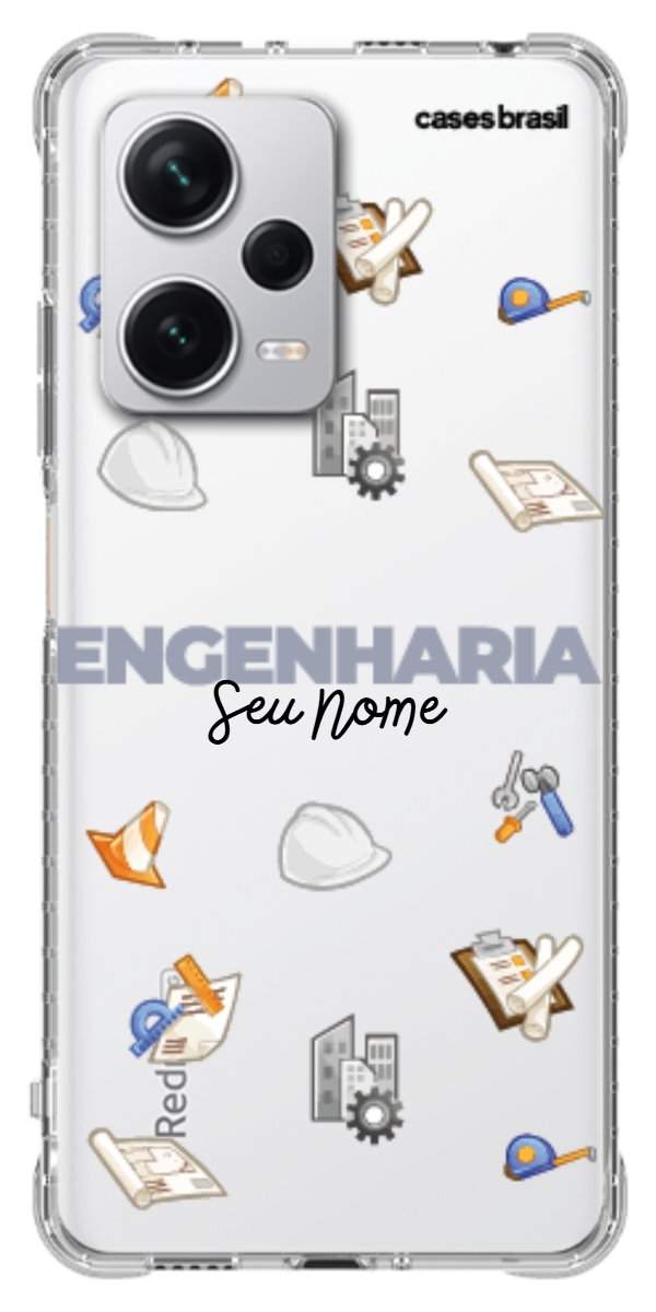 Capinha para celular Engenharia - Profissão Com Nome