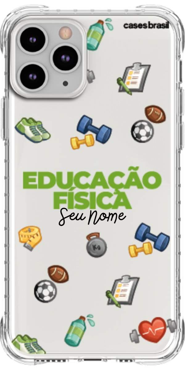 Capinha para celular Educação Física - Profissão Com Nome