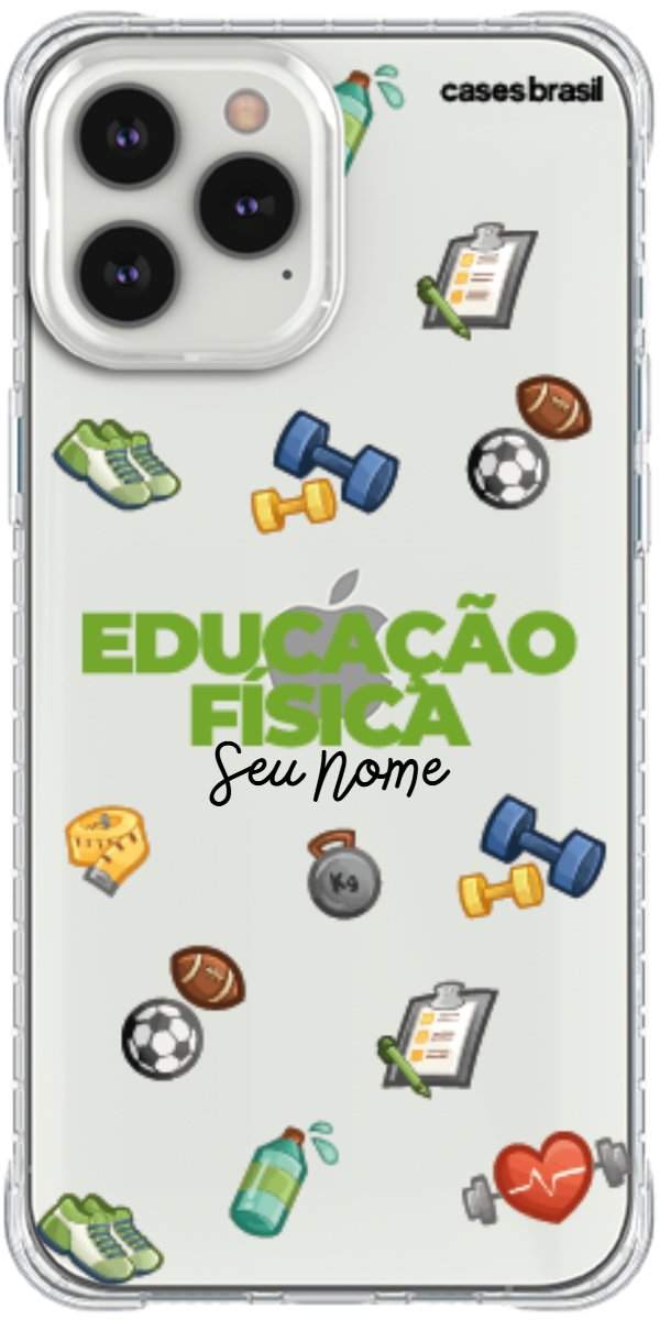Capinha para celular Educação Física - Profissão Com Nome
