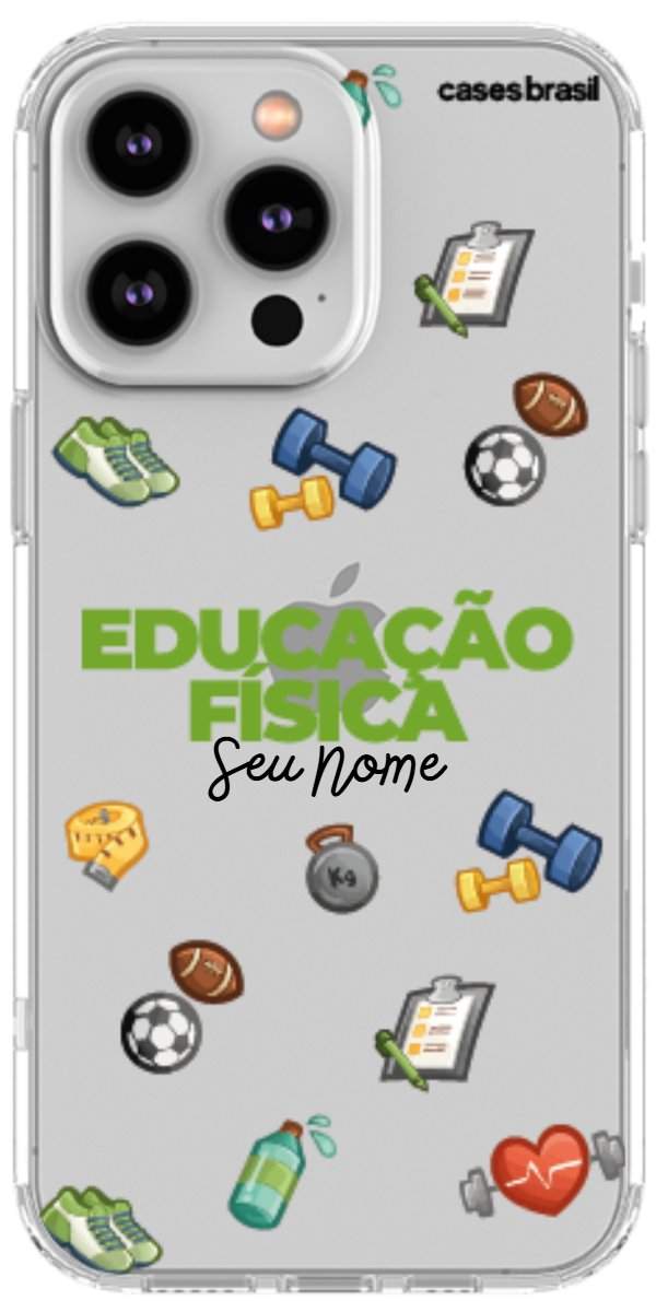 Capinha para celular Educação Física - Profissão Com Nome