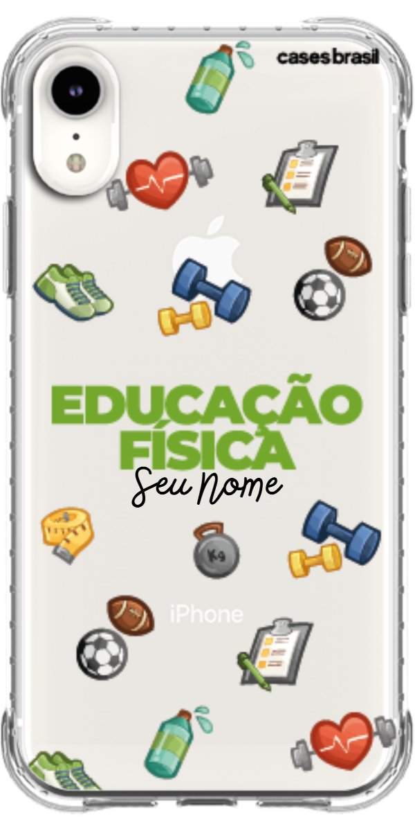 Capinha para celular Educação Física - Profissão Com Nome