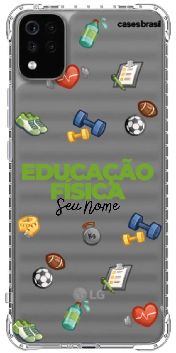 Capinha para celular Educação Física - Profissão Com Nome