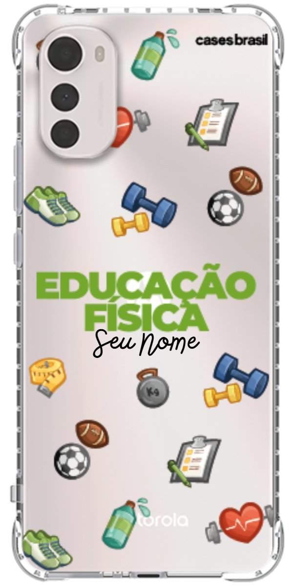 Capinha para celular Educação Física - Profissão Com Nome