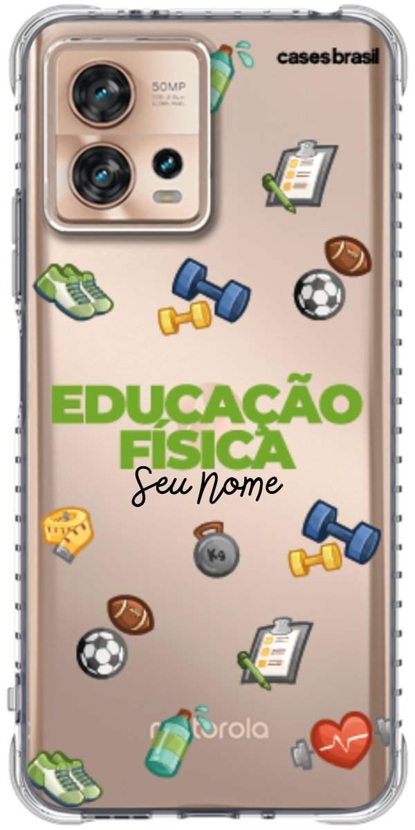 Capinha para celular Educação Física - Profissão Com Nome