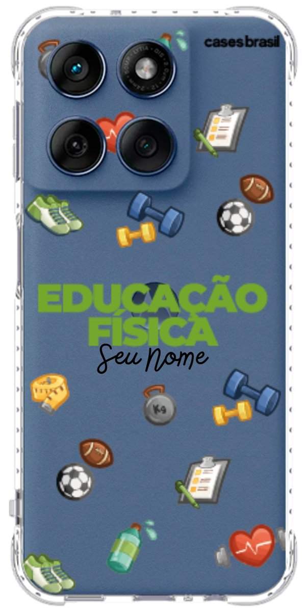 Capinha para celular Educação Física - Profissão Com Nome