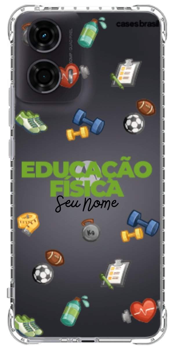 Capinha para celular Educação Física - Profissão Com Nome