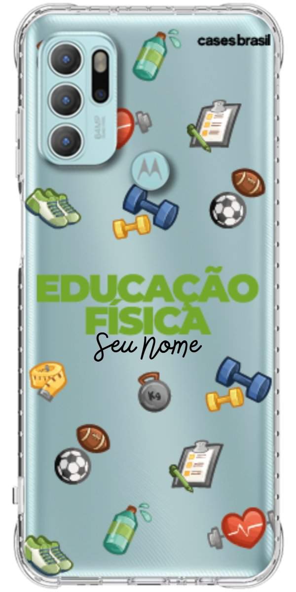 Capinha para celular Educação Física - Profissão Com Nome