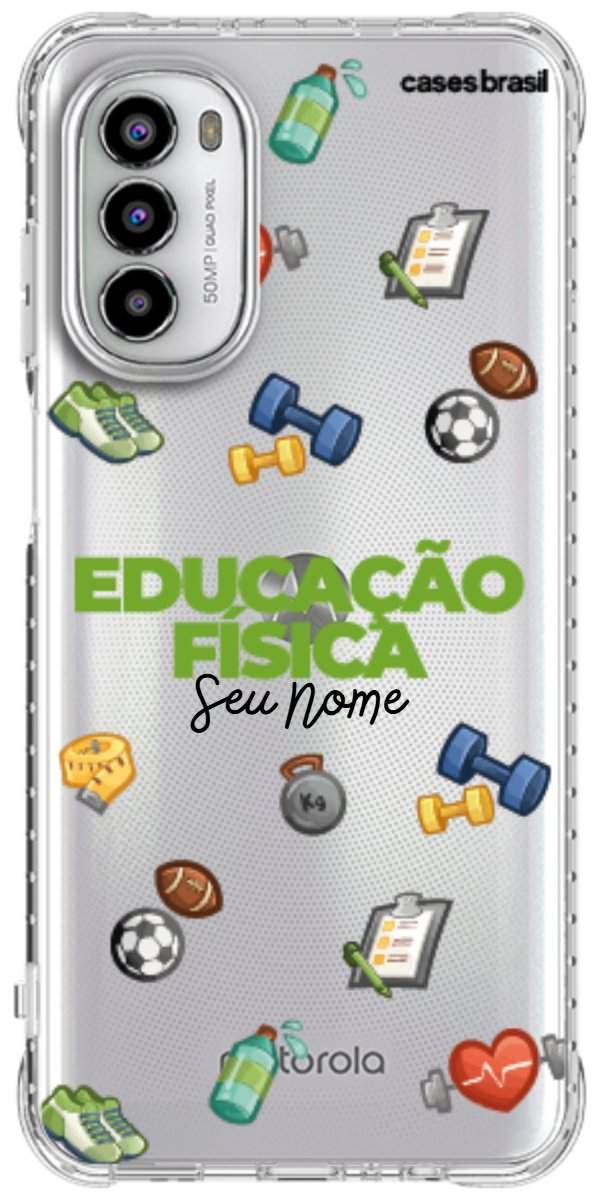Capinha para celular Educação Física - Profissão Com Nome