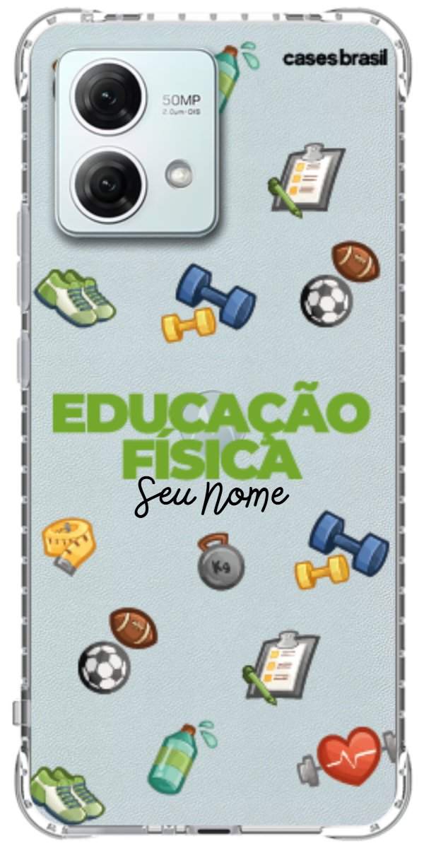 Capinha para celular Educação Física - Profissão Com Nome