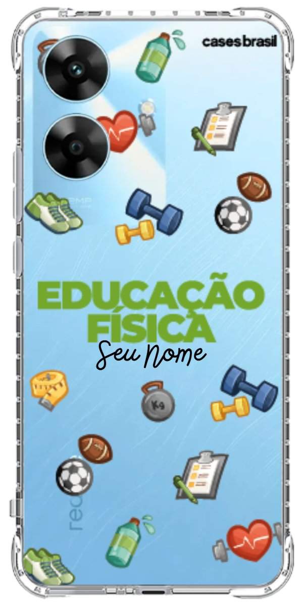 Capinha para celular Educação Física - Profissão Com Nome