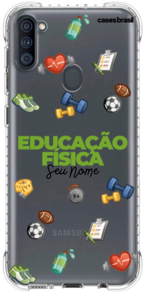 Capinha para celular Educação Física - Profissão Com Nome