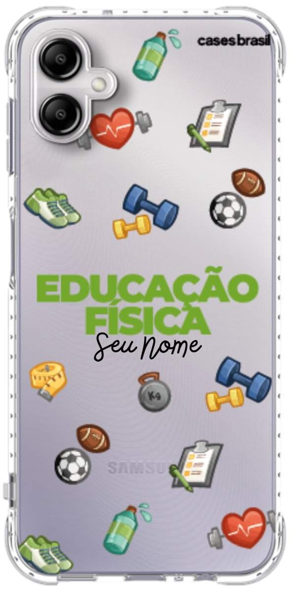 Capinha para celular Educação Física - Profissão Com Nome