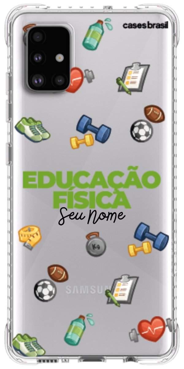 Capinha para celular Educação Física - Profissão Com Nome