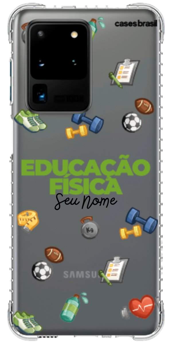 Capinha para celular Educação Física - Profissão Com Nome