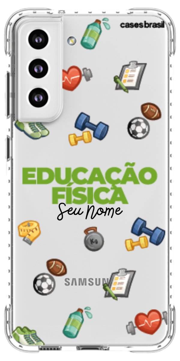 Capinha para celular Educação Física - Profissão Com Nome
