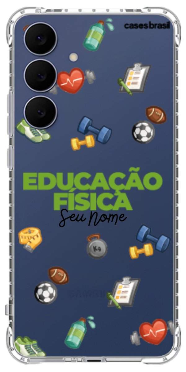 Capinha para celular Educação Física - Profissão Com Nome
