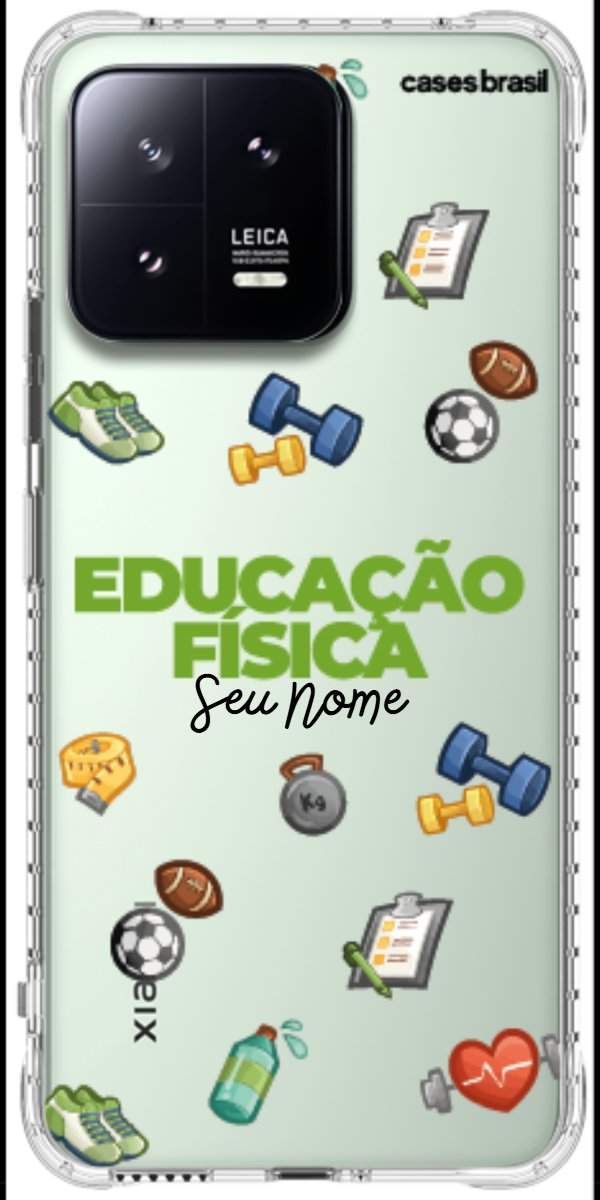 Capinha para celular Educação Física - Profissão Com Nome