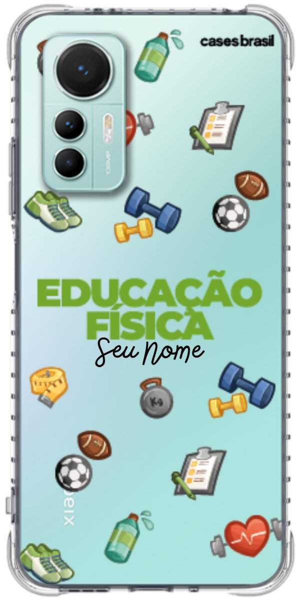 Capinha para celular Educação Física - Profissão Com Nome