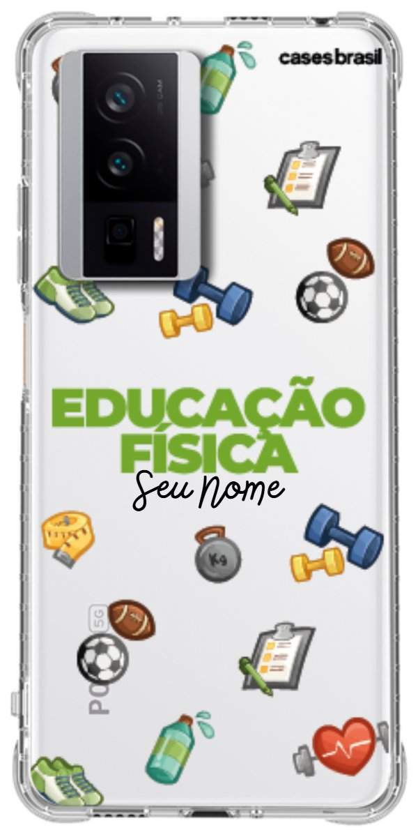 Capinha para celular Educação Física - Profissão Com Nome