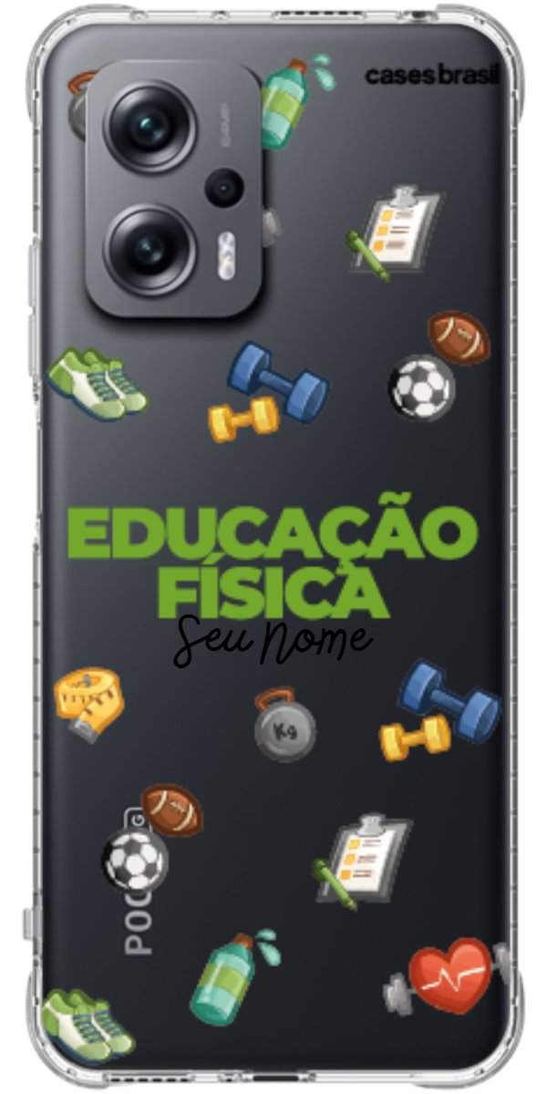 Capinha para celular Educação Física - Profissão Com Nome