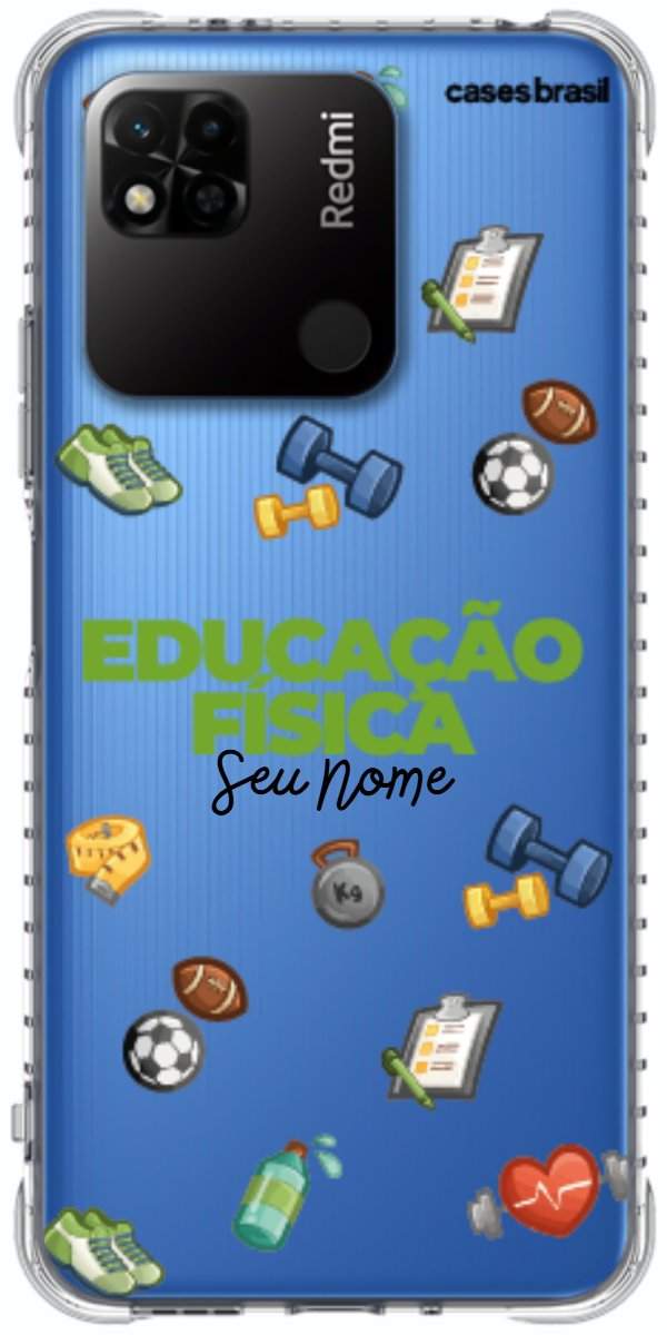 Capinha para celular Educação Física - Profissão Com Nome