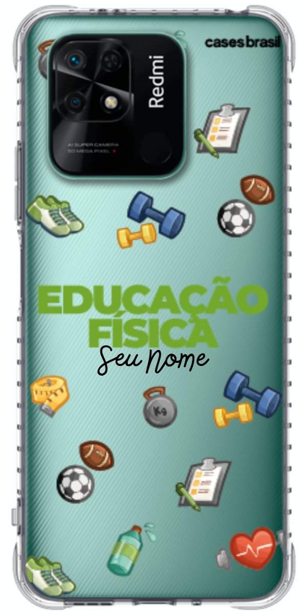 Capinha para celular Educação Física - Profissão Com Nome