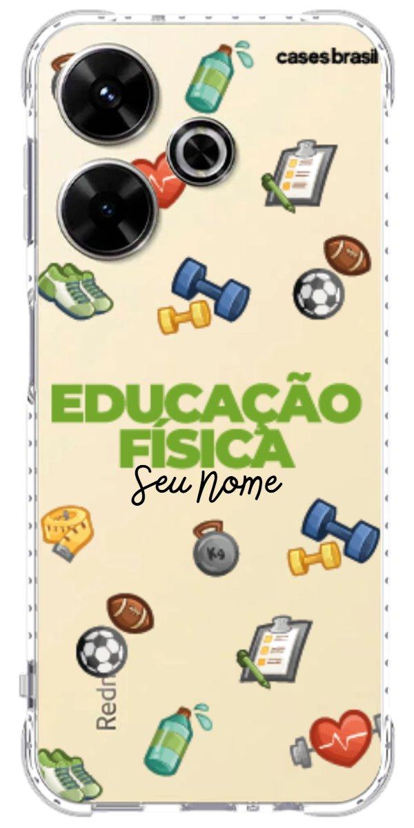 Capinha para celular Educação Física - Profissão Com Nome