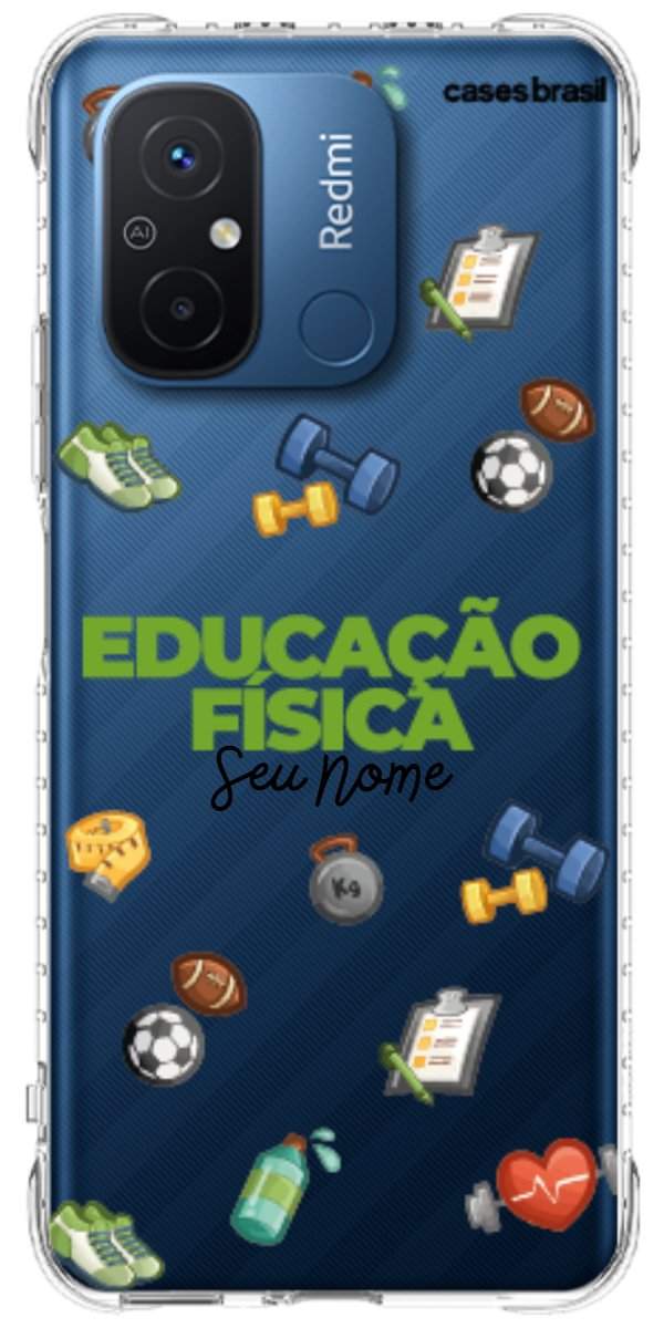 Capinha para celular Educação Física - Profissão Com Nome