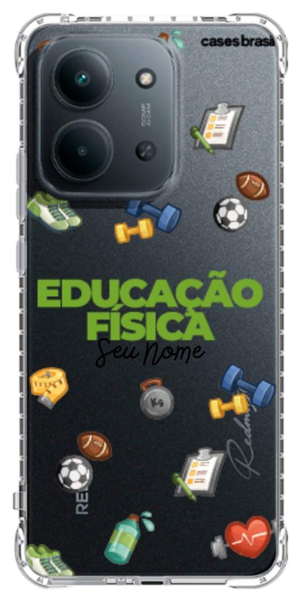 Capinha para celular Educação Física - Profissão Com Nome