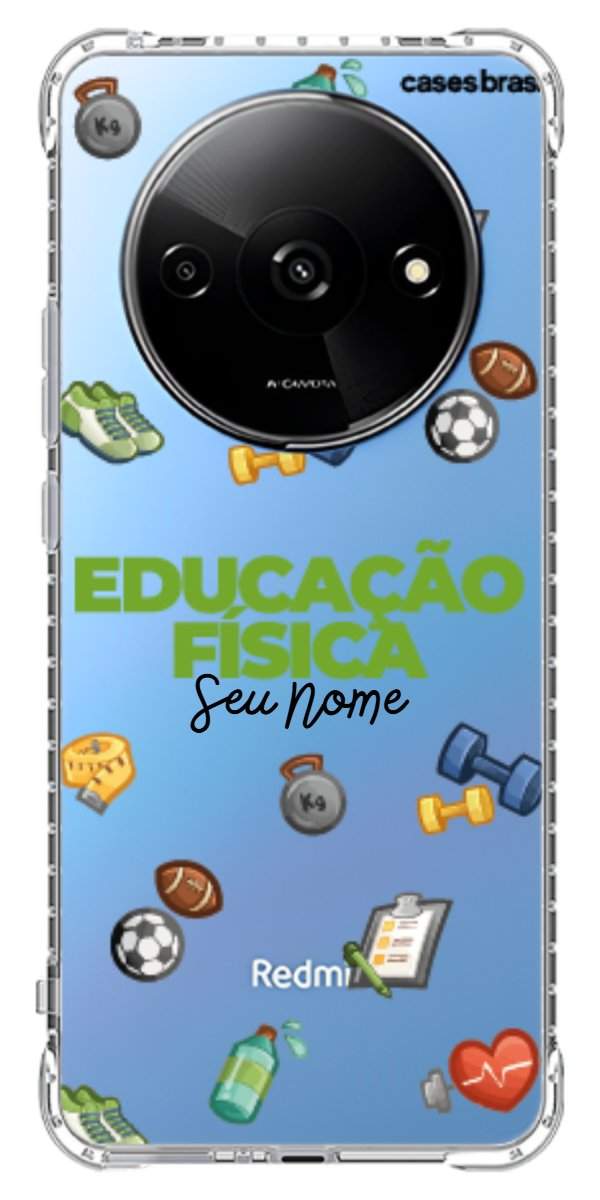 Capinha para celular Educação Física - Profissão Com Nome