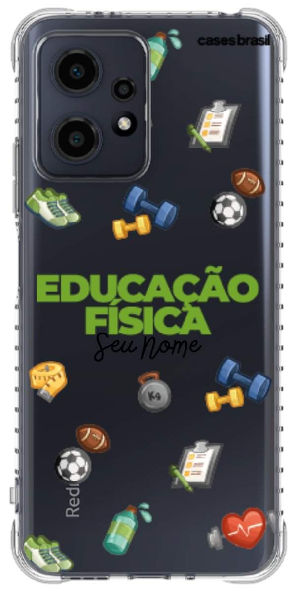 Capinha para celular Educação Física - Profissão Com Nome