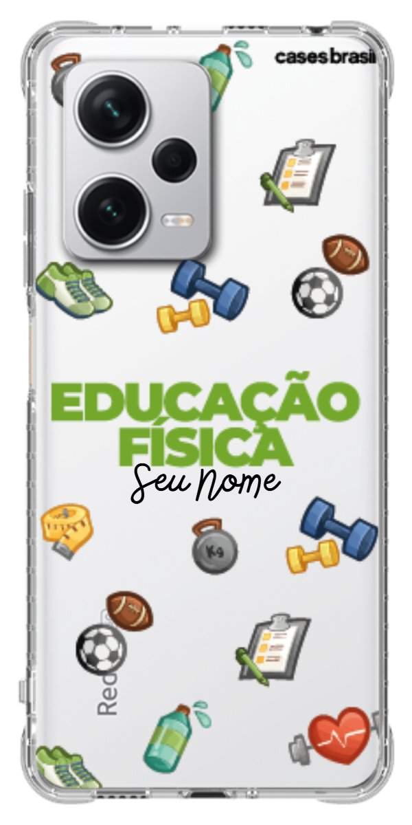 Capinha para celular Educação Física - Profissão Com Nome