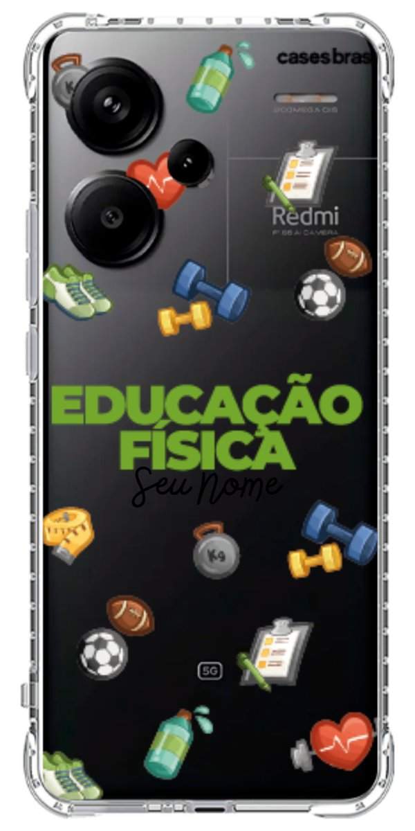 Capinha para celular Educação Física - Profissão Com Nome