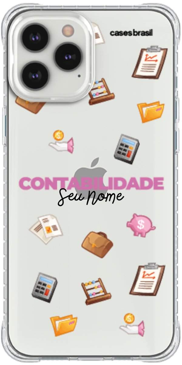 Capinha para celular Contabilidade - Profissão Com Nome