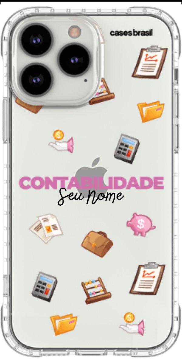 Capinha para celular Contabilidade - Profissão Com Nome