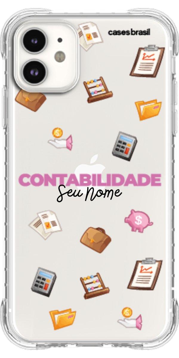 Capinha para celular Contabilidade - Profissão Com Nome
