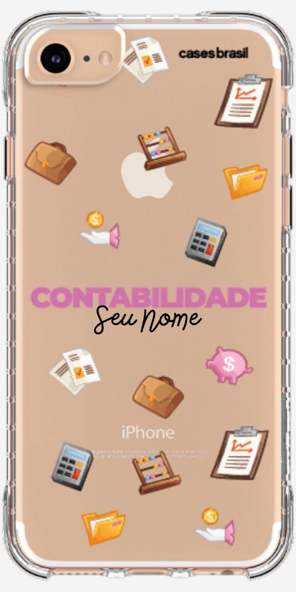 Capinha para celular Contabilidade - Profissão Com Nome