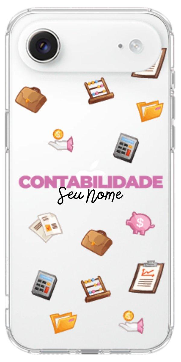 Capinha para celular Contabilidade - Profissão Com Nome
