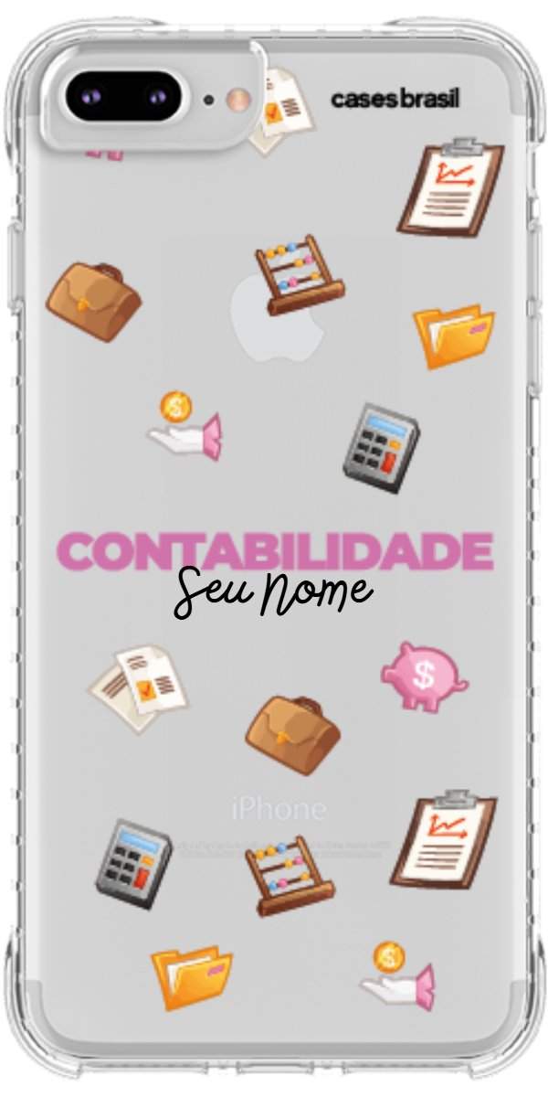 Capinha para celular Contabilidade - Profissão Com Nome