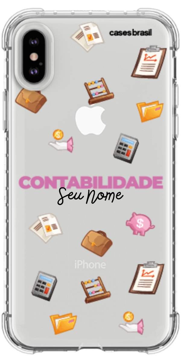 Capinha para celular Contabilidade - Profissão Com Nome