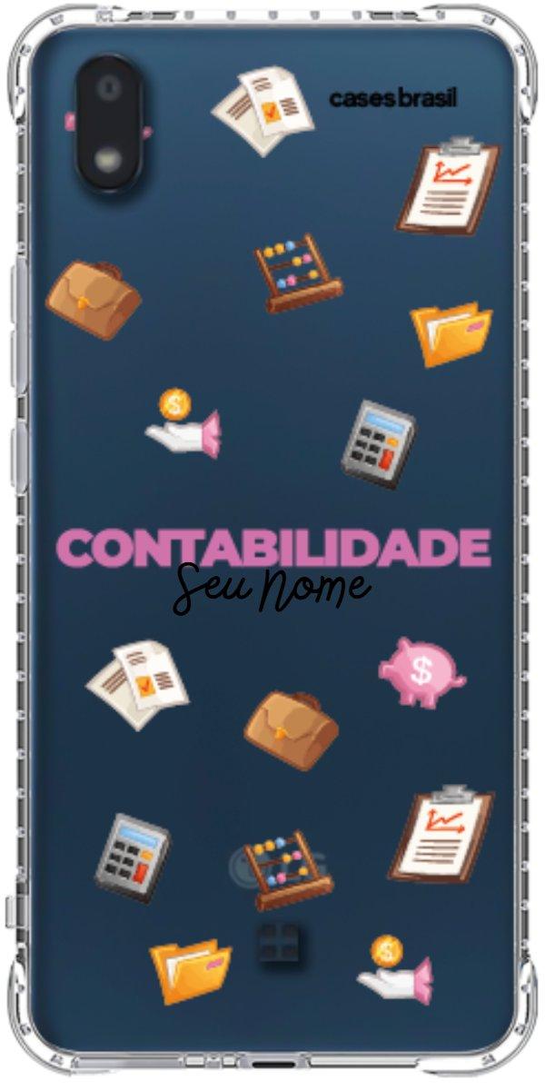 Capinha para celular Contabilidade - Profissão Com Nome
